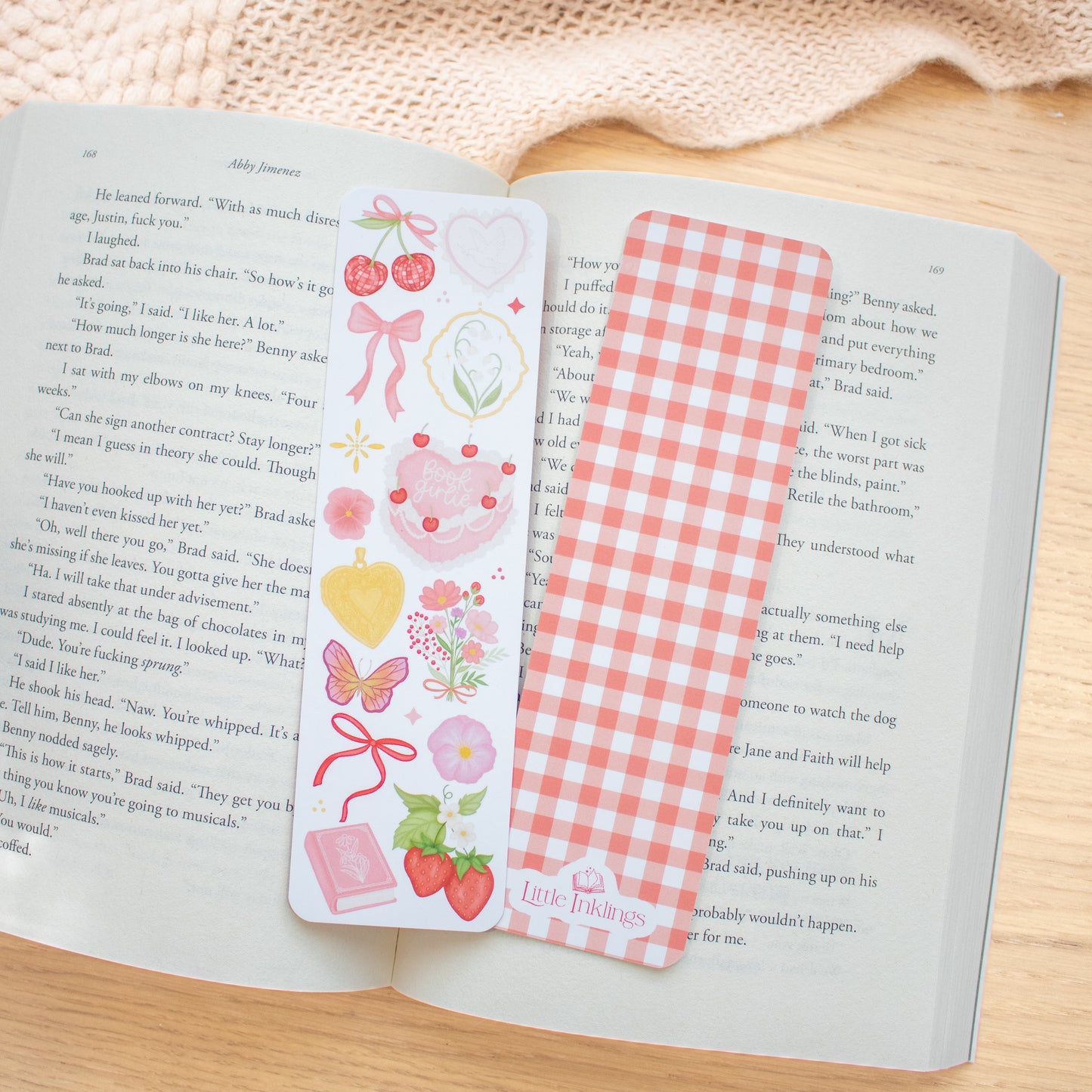 Book Girlie Bookmark