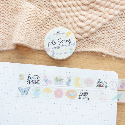 Hello Spring Washi Tape