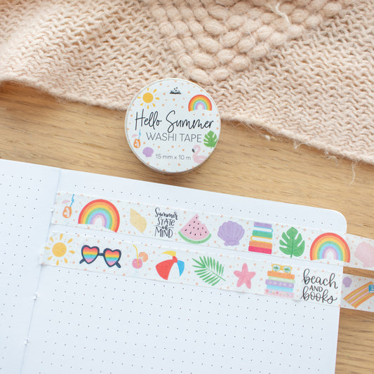 Hello Summer Washi Tape