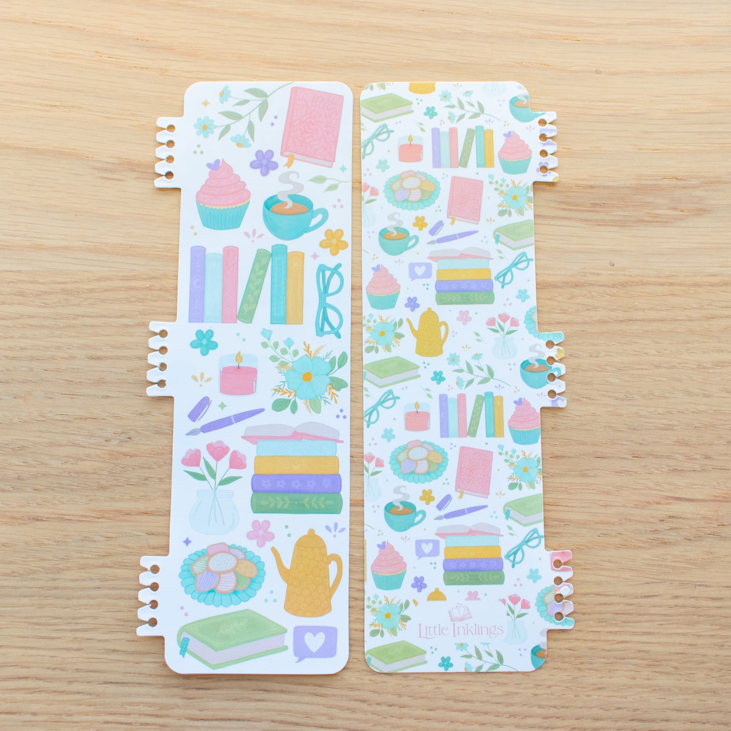 Bookish Tea Party Snap-In Novel Companion Bookmark