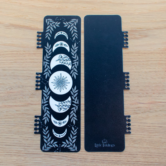 Moon Phases Snap-In Novel Companion Bookmark