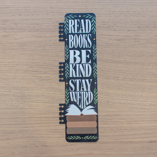 *IMPERFECT* - Read Books Snap-In AFB Planner Bookmark - Final Sale