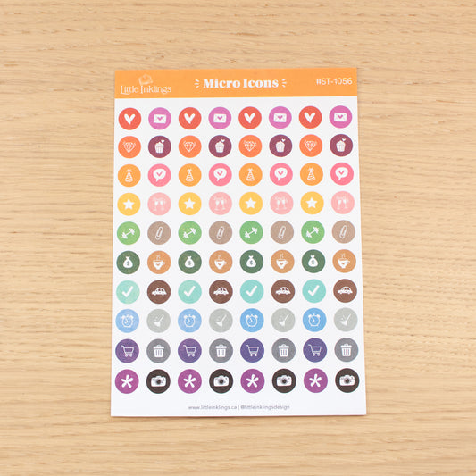 Micro Icons - General - Planner Stickers