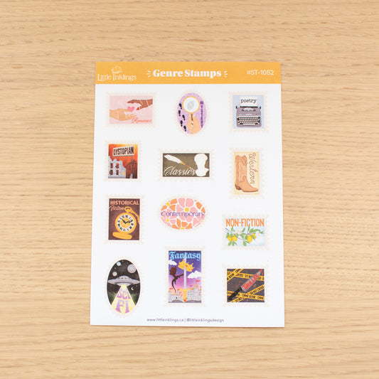 Genre Stamps - Planner Stickers