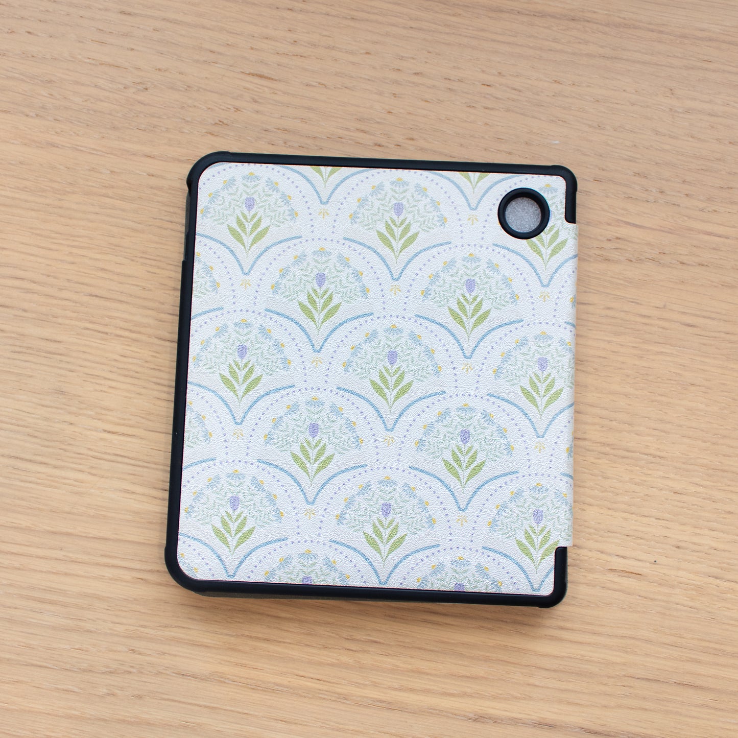 Blue Floral Pattern Kobo Case