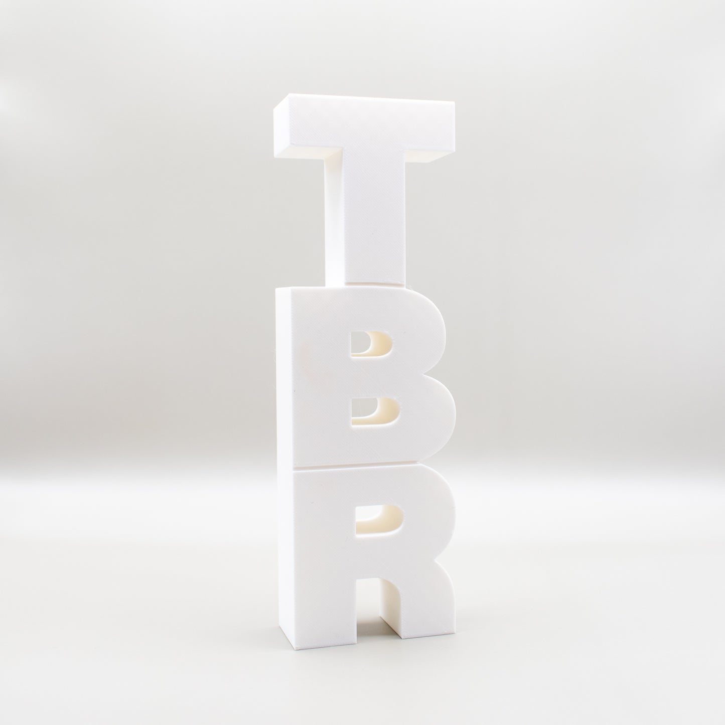 TBR 3D Printed Shelf Decor