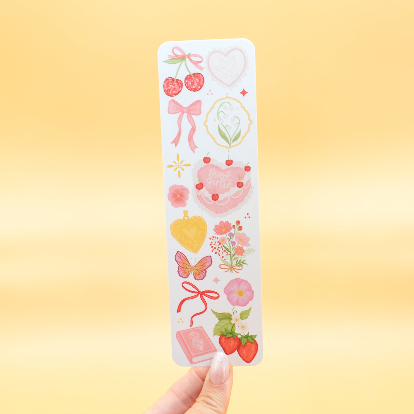 Book Girlie Bookmark