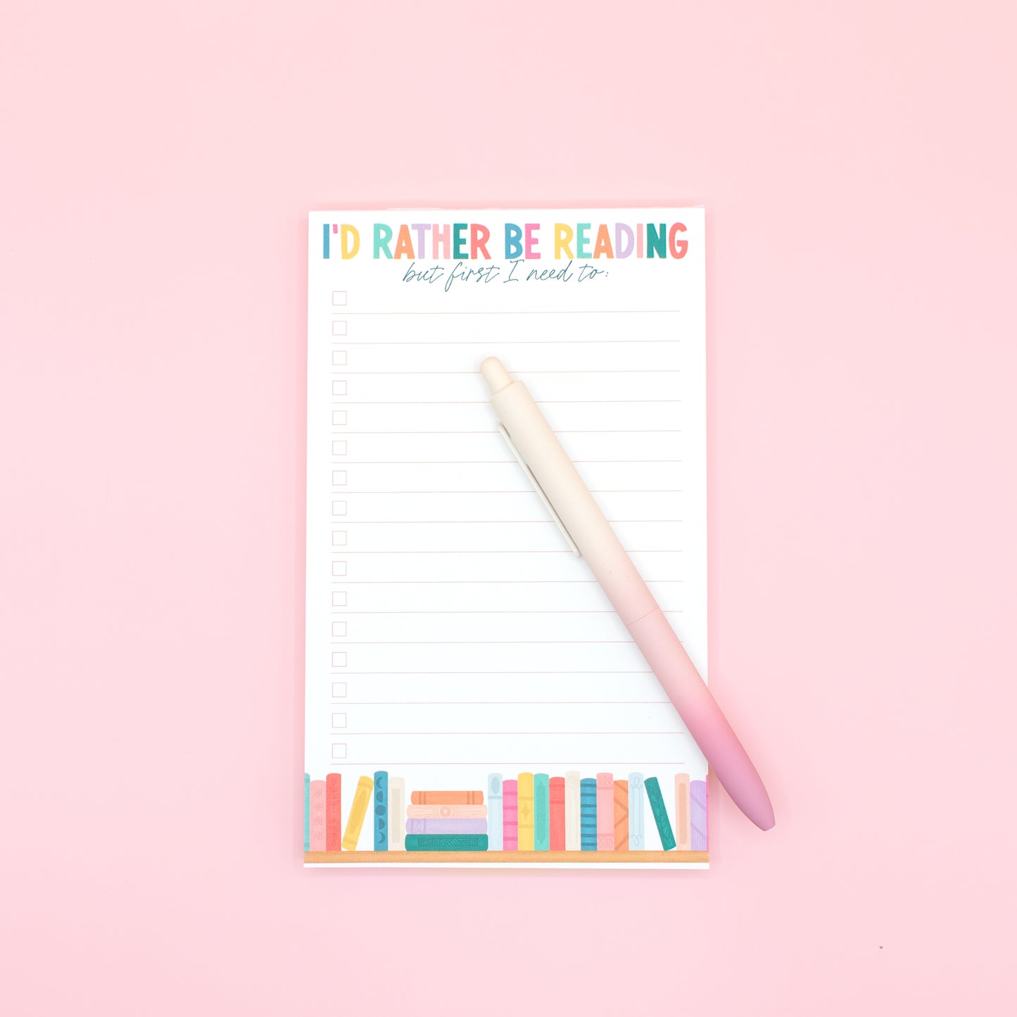 Rather Be Reading - Notepad