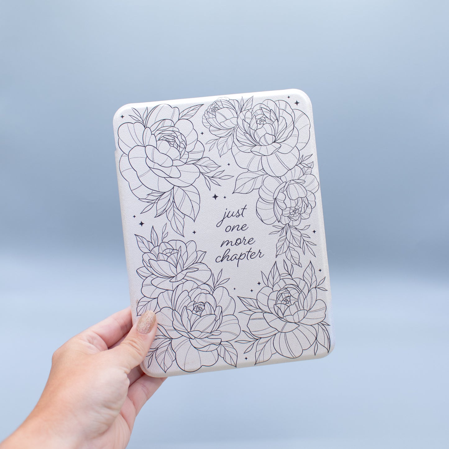 One More Chapter Floral Kindle Case