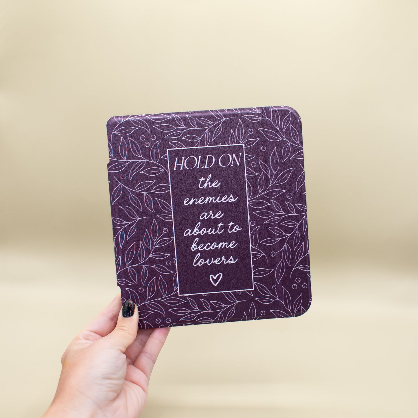 Hold On Kobo Case - Clear Back