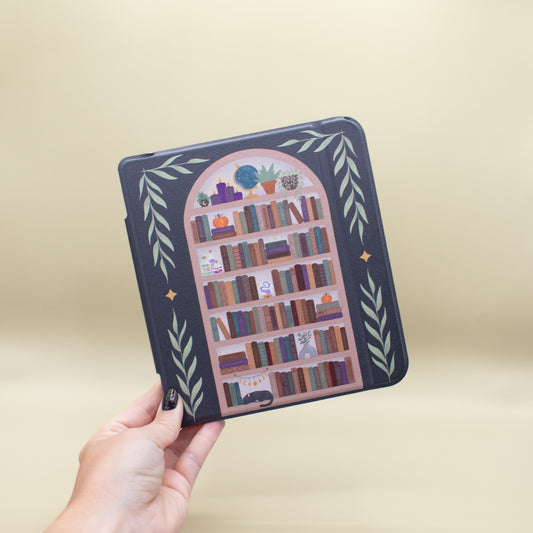 Mystical Bookshelf Kobo Case - Clear Back
