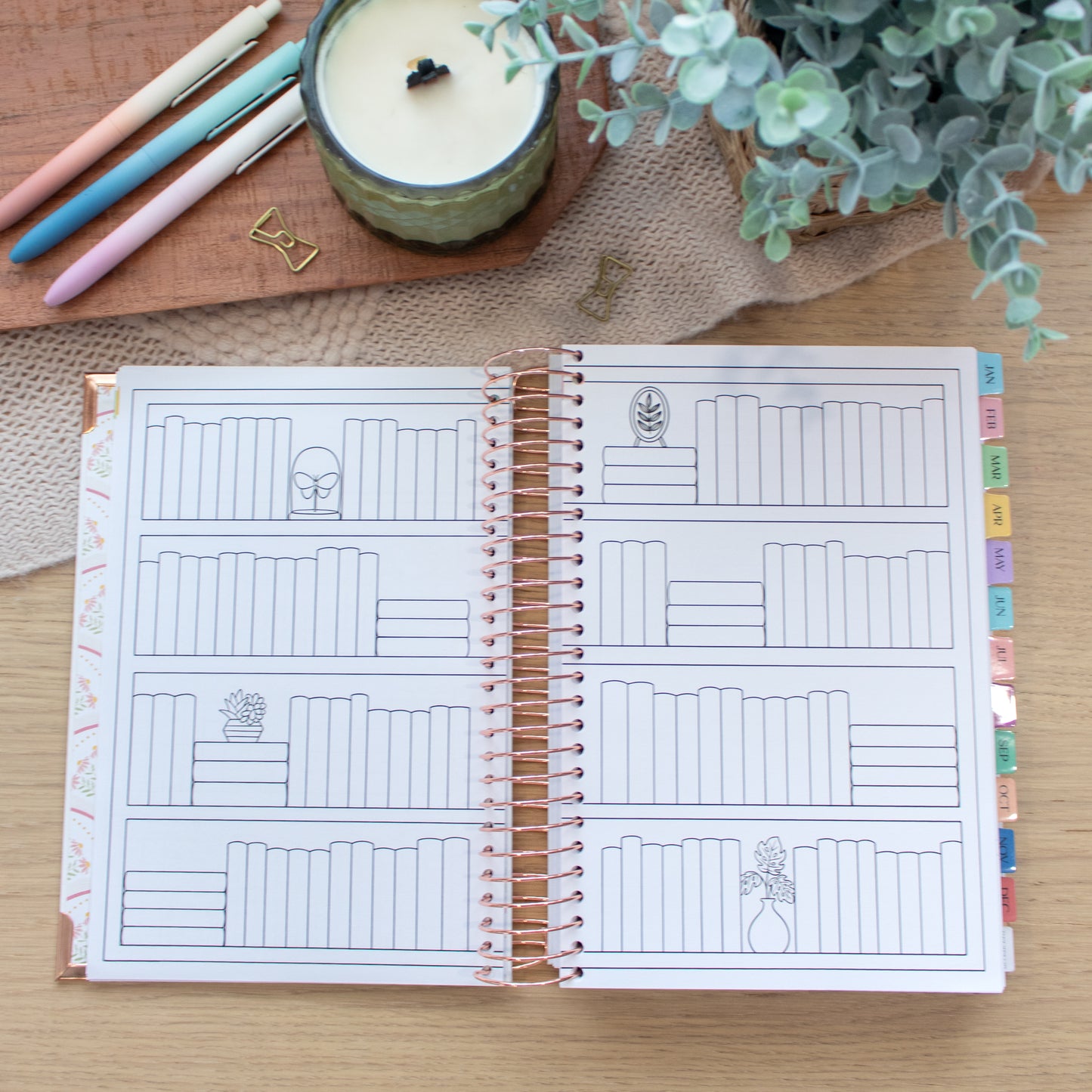 Always Fully Booked 2026 Planner - Mystical Sword - VERTICAL Layout