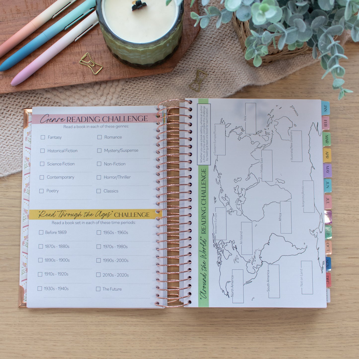 Always Fully Booked 2026 Planner - Mystical Sword - VERTICAL Layout