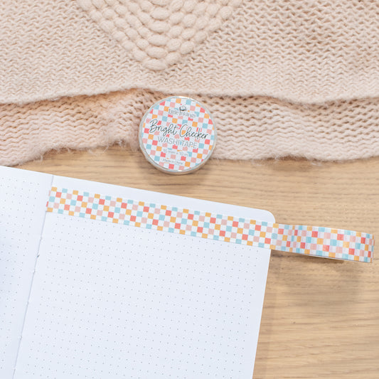 Bright Checker - Washi Tape