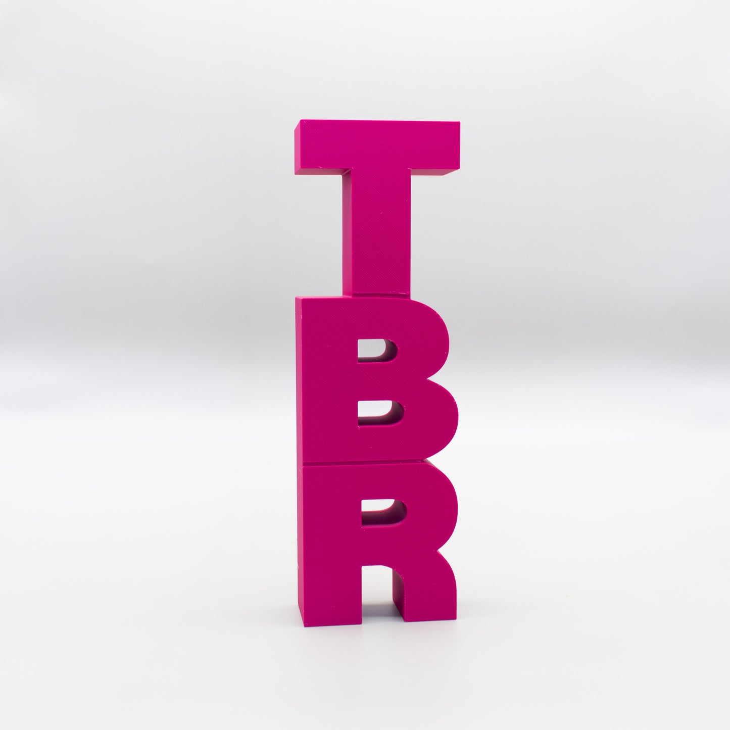 TBR 3D Printed Shelf Decor