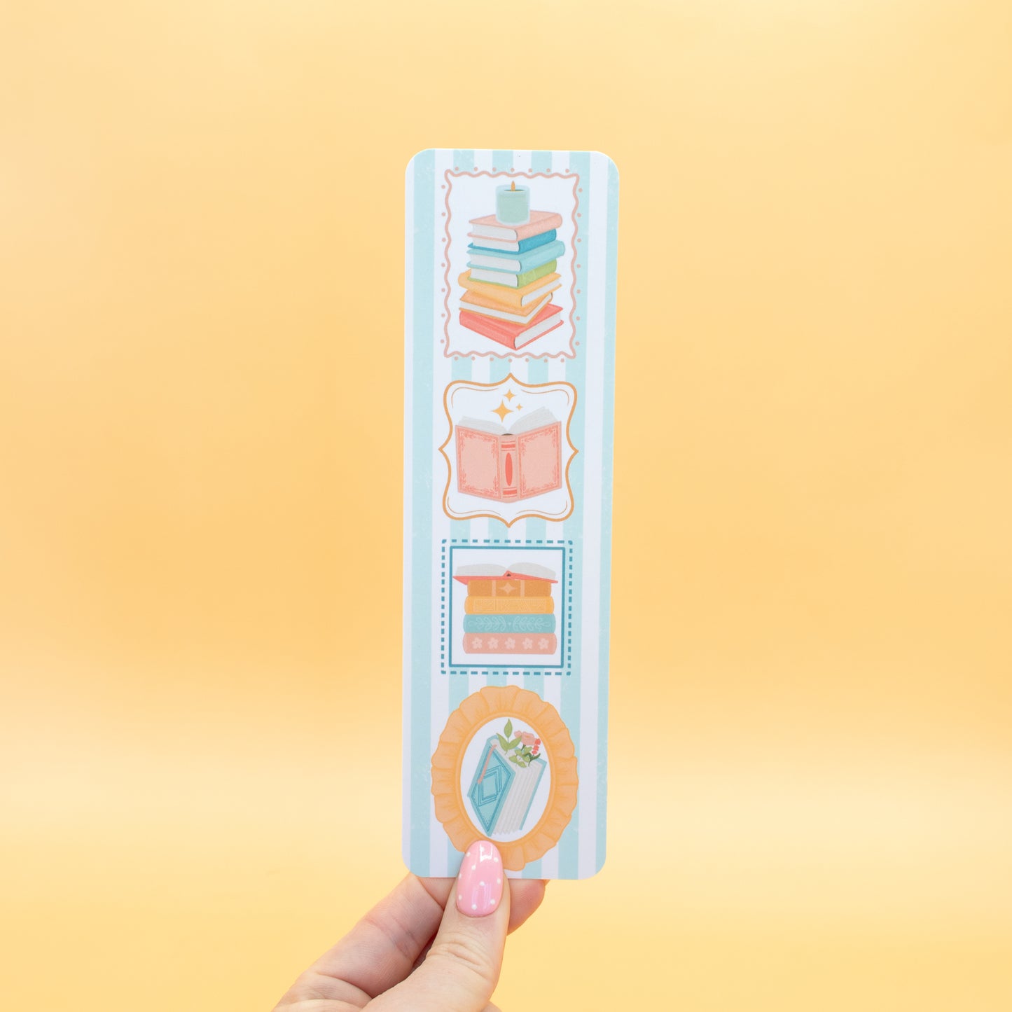 Bookish Frames Bookmark