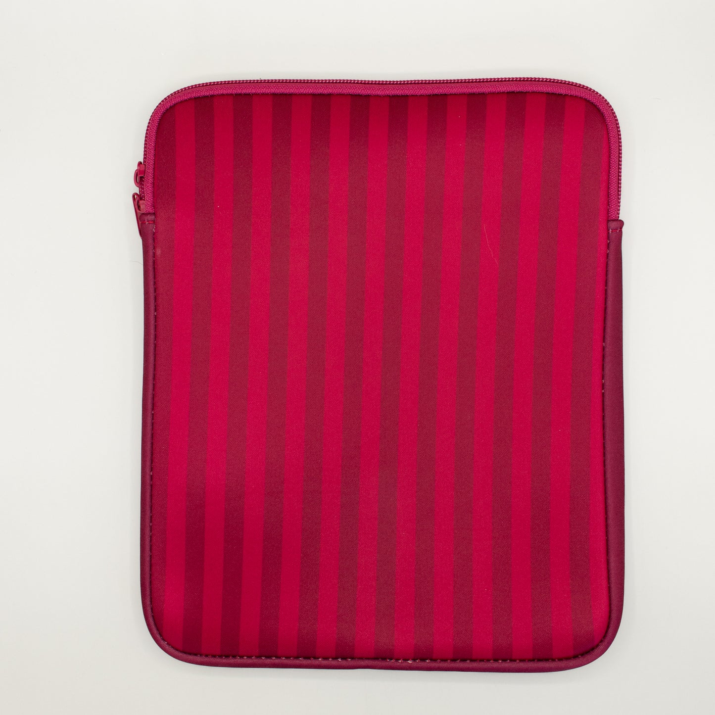 Book Pouch - Maroon Stripes