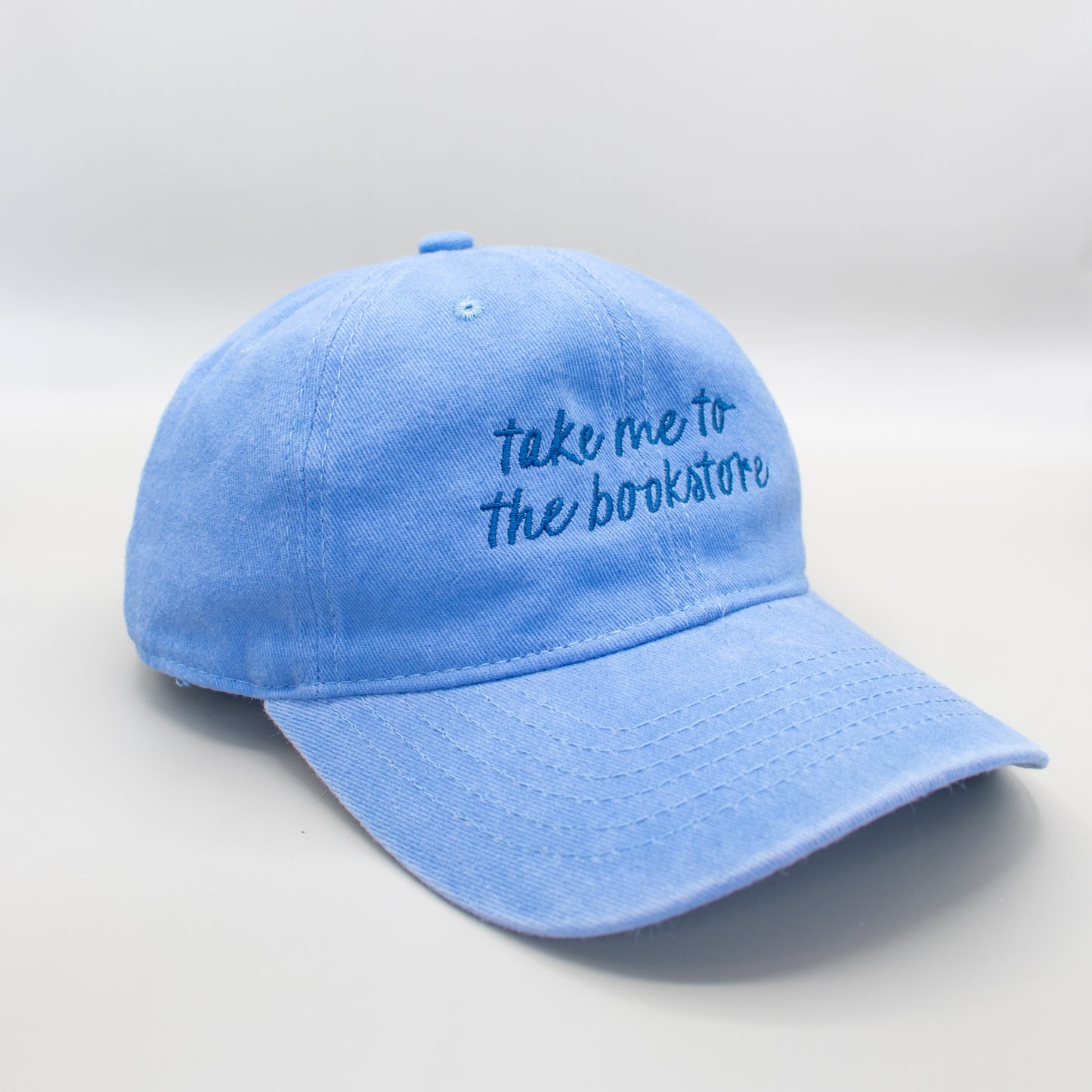 Take Me to the Bookstore Embroidered Hat