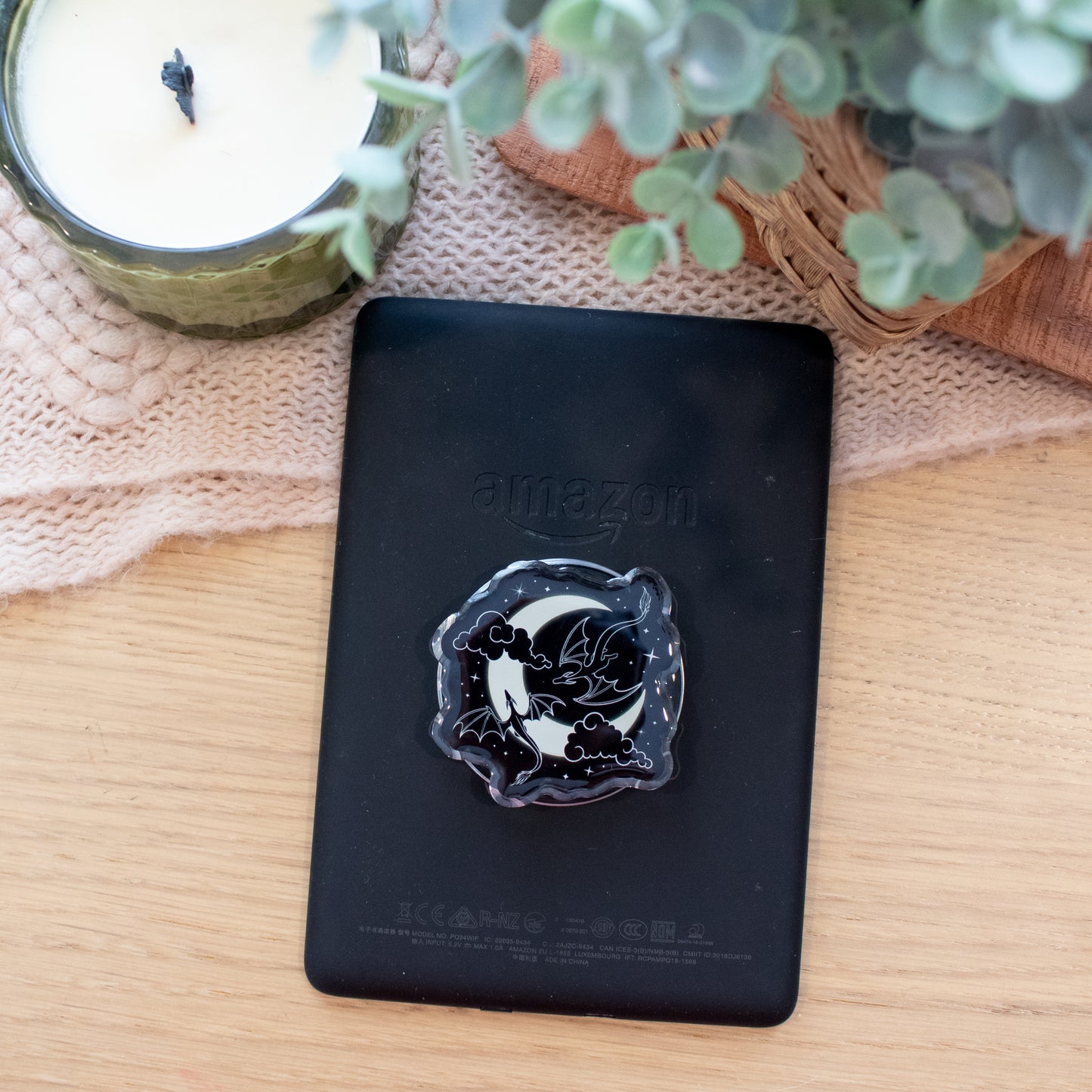 Moon and Dragons - Phone/E-Reader Grip