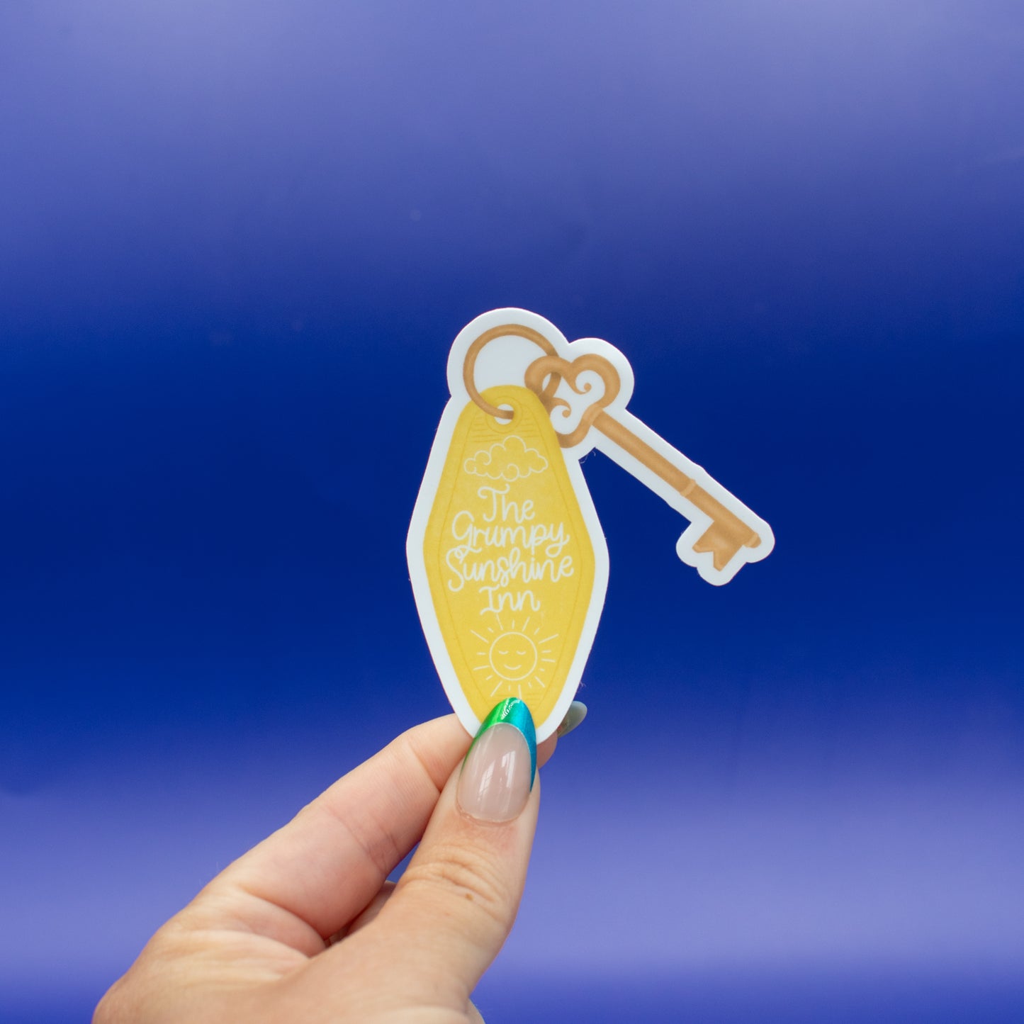 The Grumpy Sunshine Inn Key - Vinyl Sticker