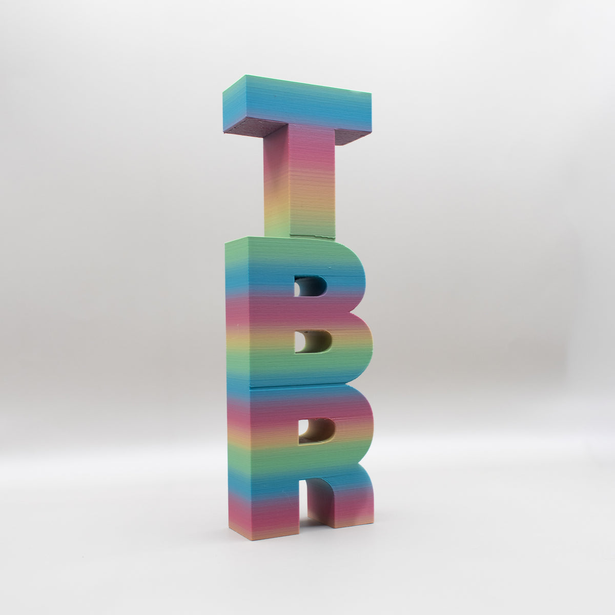 TBR 3D Printed Shelf Decor