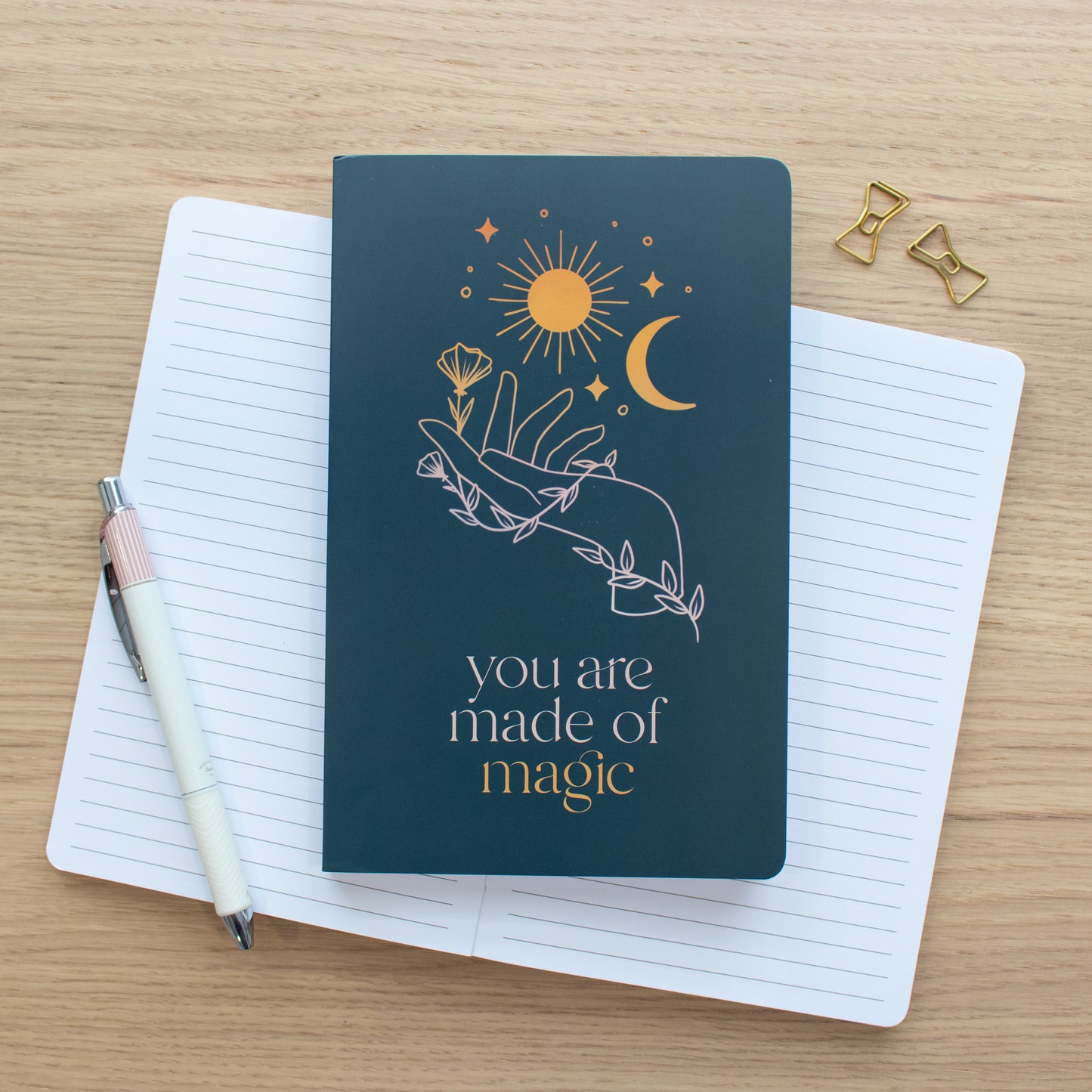 Made of Magic - Lined Notebook