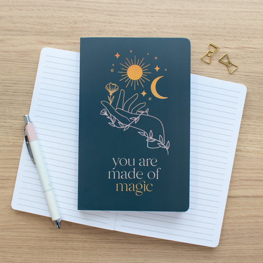 Made of Magic - Lined Notebook