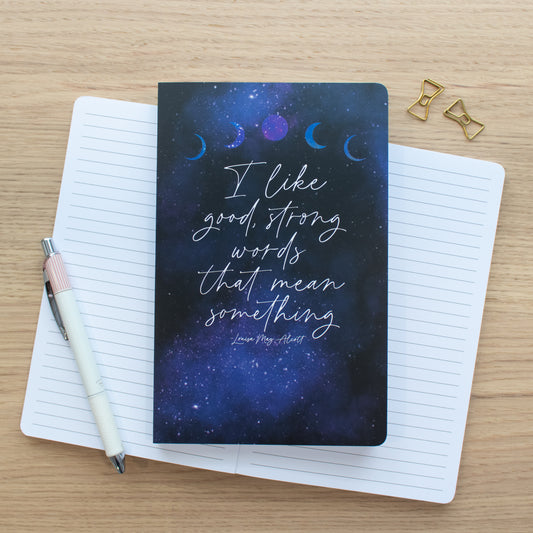 Good, Strong Words - Lined Notebook