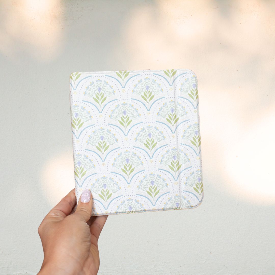 Blue Floral Pattern Kobo Case