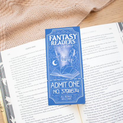 Fantasy Readers Fellowship - Oversized Bookmark