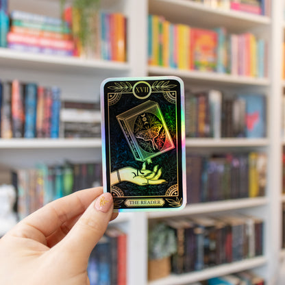 The Reader - Vinyl Sticker