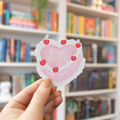Book Girlie - Vinyl Sticker