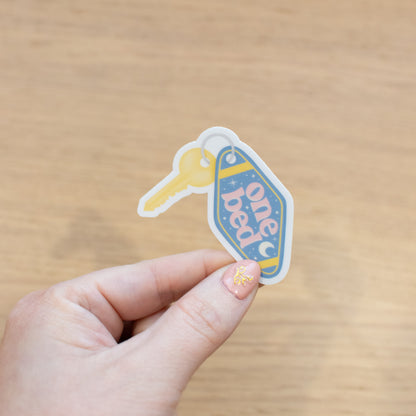 One Bed - Vinyl Sticker