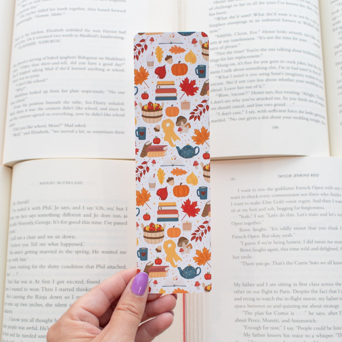 Hello Autumn Bookmark
