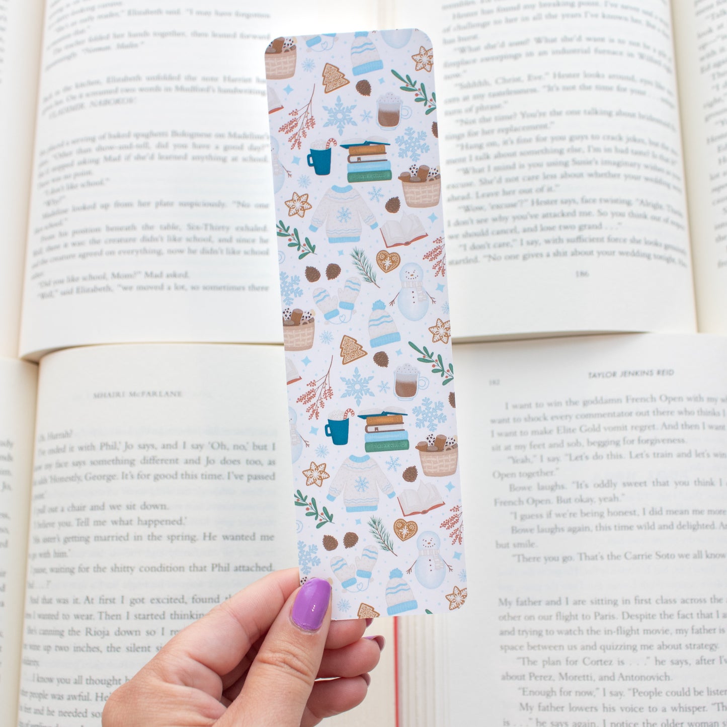 Hello Winter Bookmark
