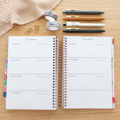 Always Fully Booked 2024 Planner - B&W HORIZONTAL - Pre-Order