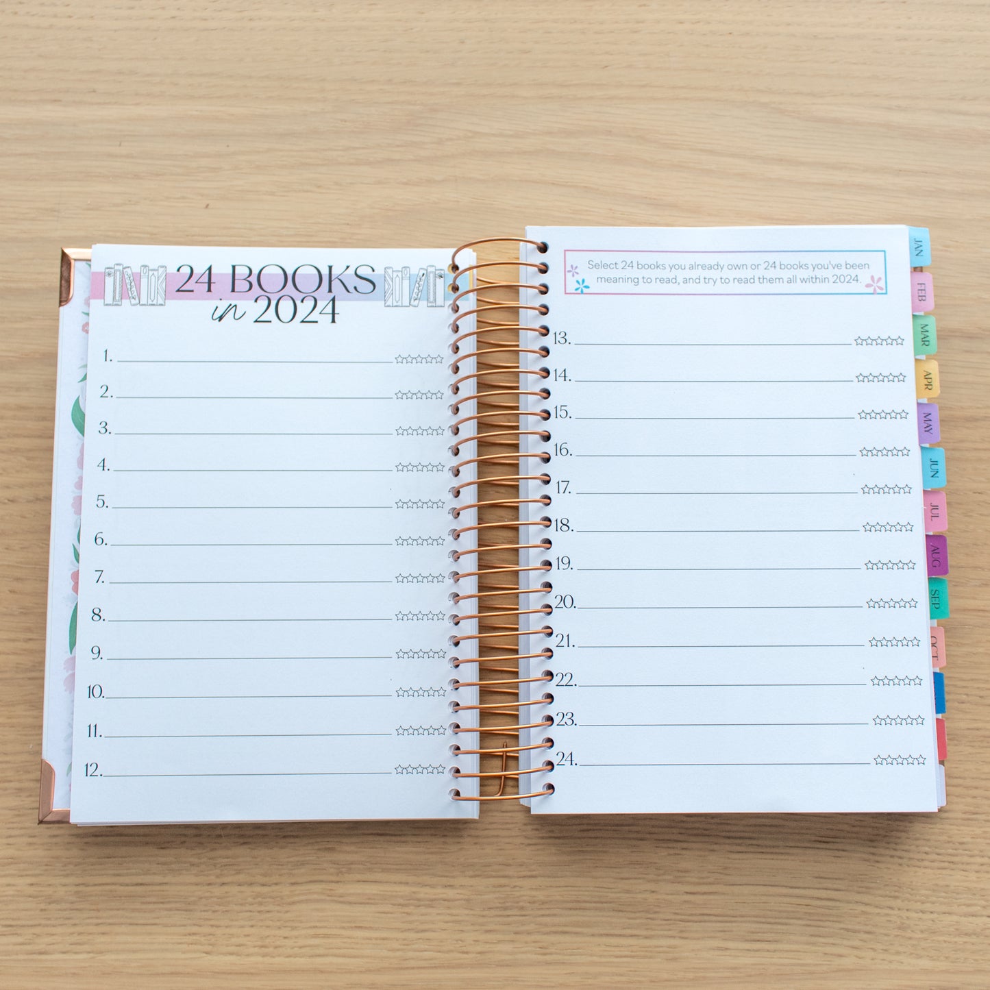 Always Fully Booked 2024 Planner - B&W HORIZONTAL - Pre-Order