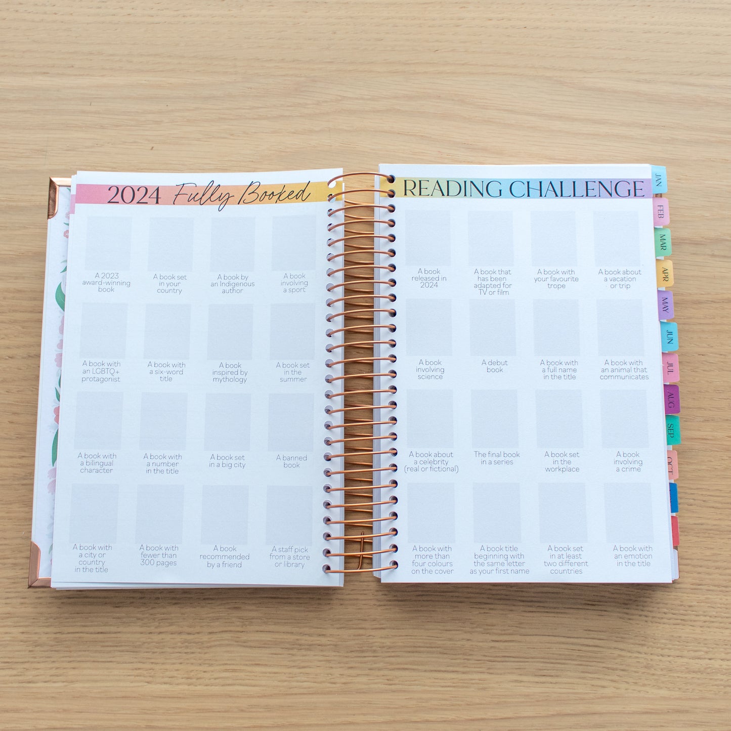 Always Fully Booked 2024 Planner - COLOUR VERTICAL - Pre-Order