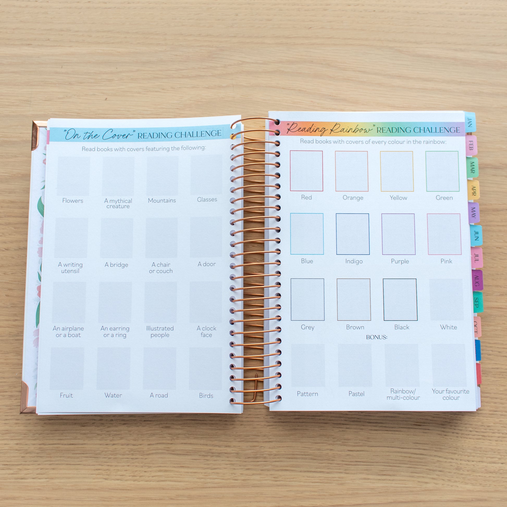 2024 Reading Tracker · book log, reading journal, bookish planner