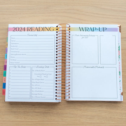 Always Fully Booked 2024 Planner - COLOUR HORIZONTAL - Pre-Order