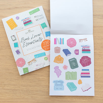 Book Lover Essentials Sticker Pad