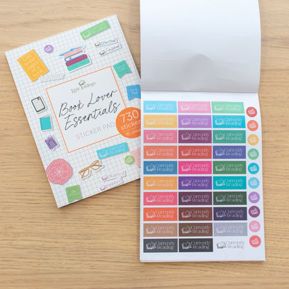 Book Lover Essentials Sticker Pad