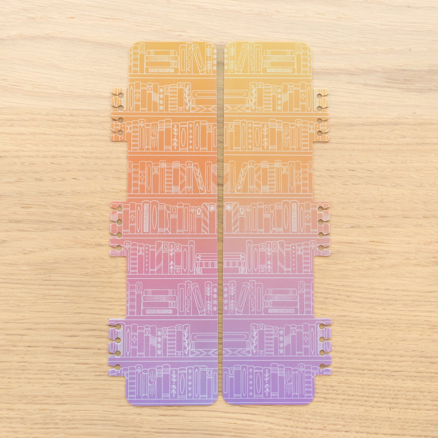 Sunset Gradient Snap-In AFB Planner Bookmark