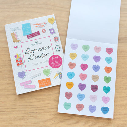 Romance Reader Sticker Pad