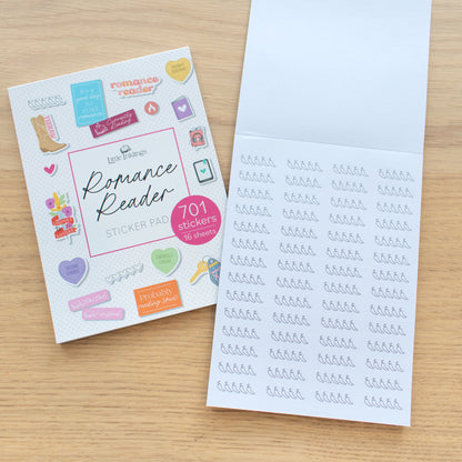 Romance Reader Sticker Pad