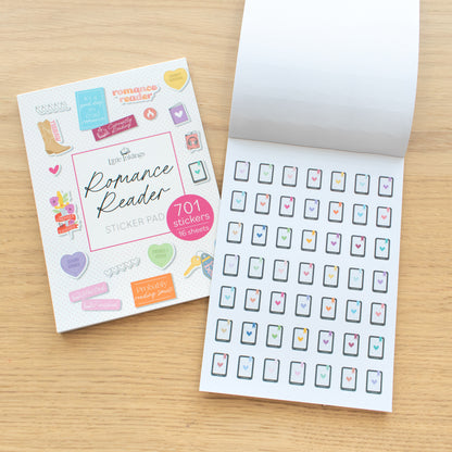 Romance Reader Sticker Pad