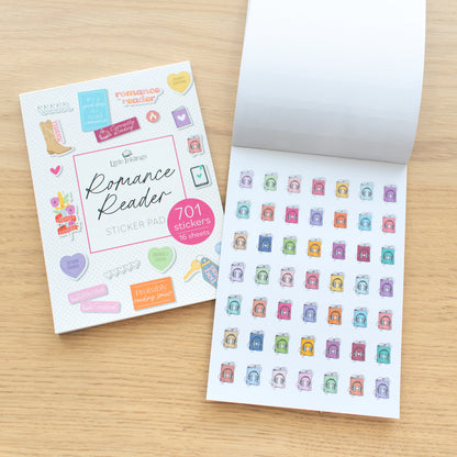 Romance Reader Sticker Pad