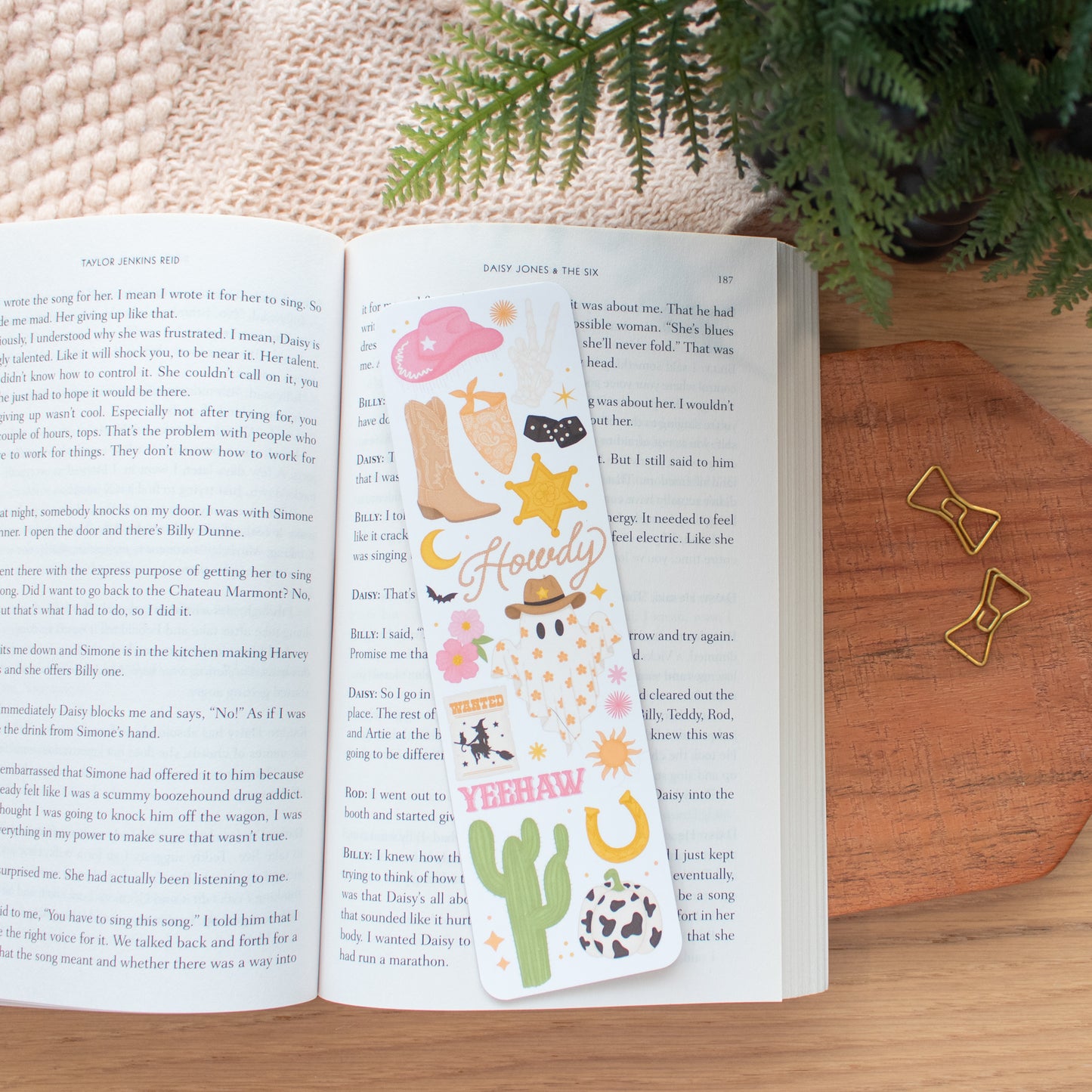 Howdy Pumpkin - Bookmark