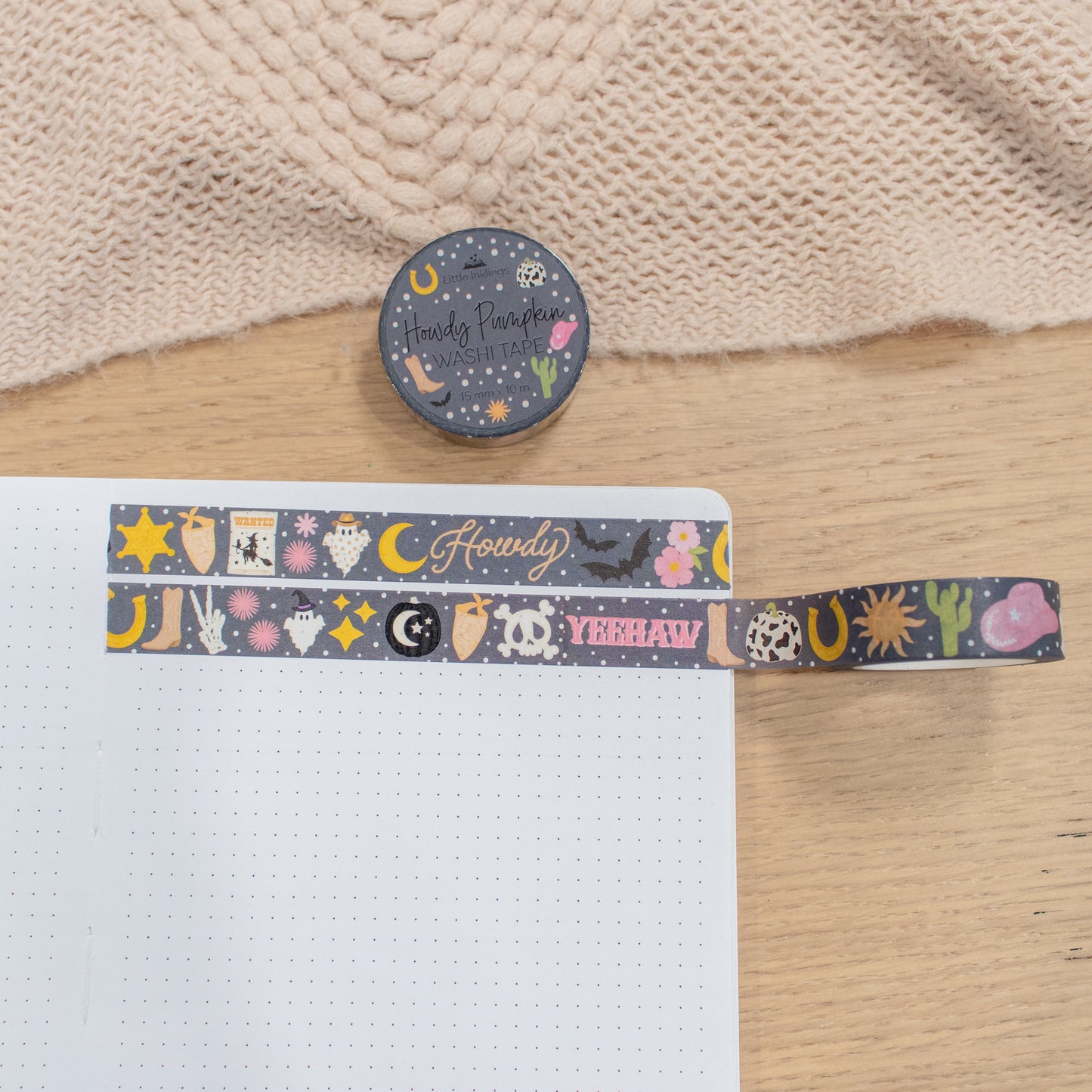 Howdy Pumpkin - Washi Tape