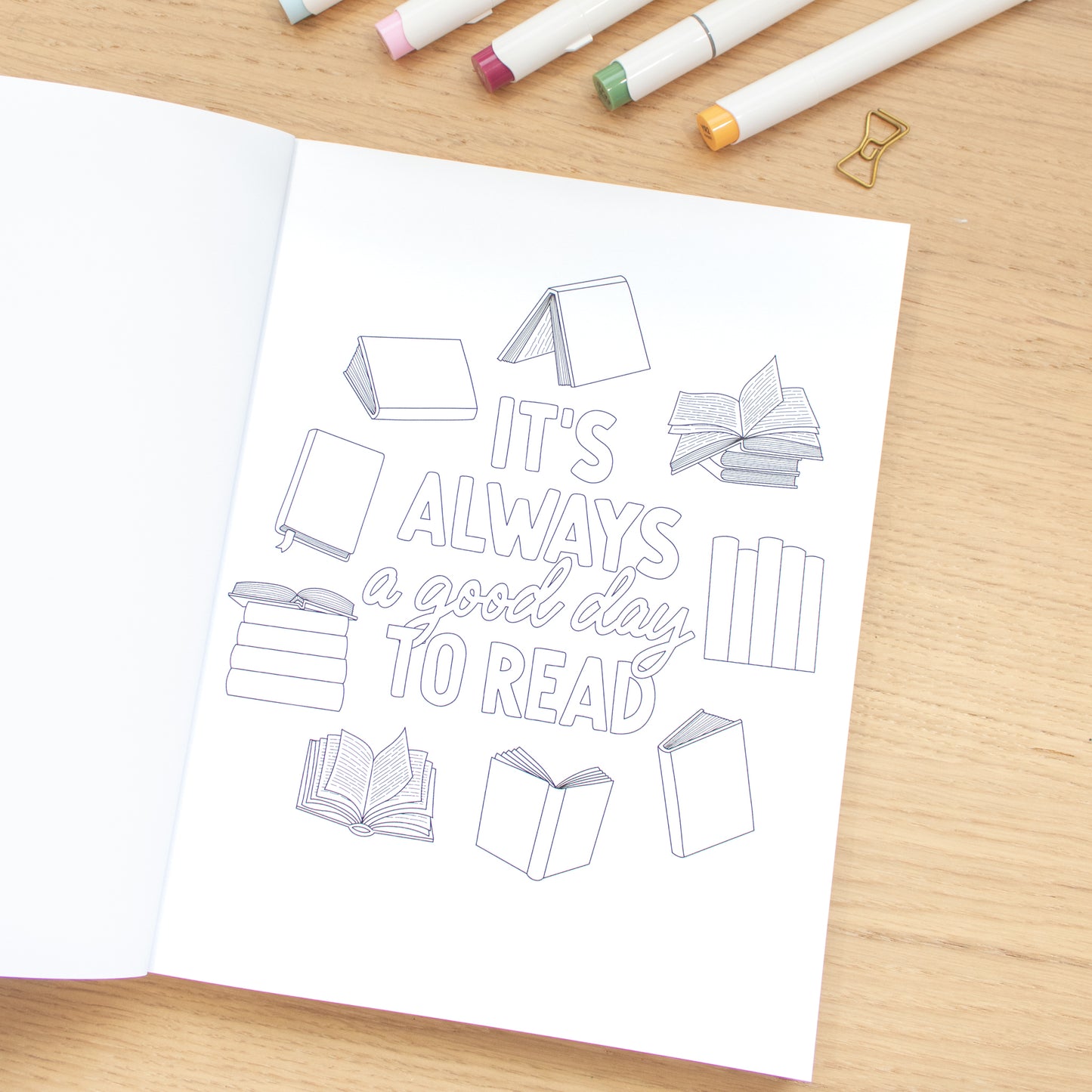 Express Your Shelf - Colouring Book